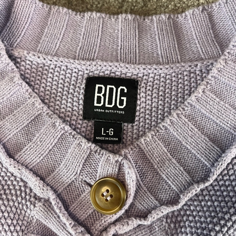 BDG Urban Outfitters Winnie Cropped Cardigan - Picture 5 of 10
